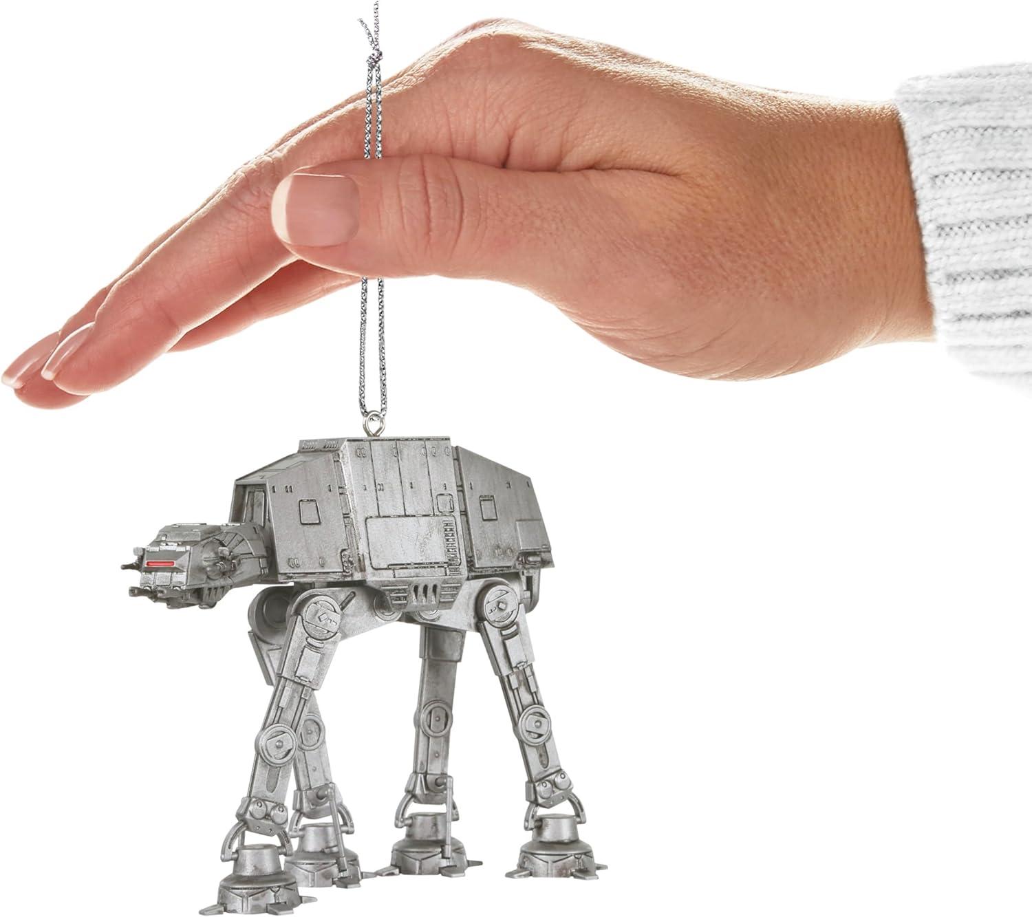 imageHallmark Keepsake Christmas Ornament Star Wars The Empire Strikes Back Into The CarbonFreezing Chamber with Light Sound and Motion Gifts for Star Wars FansImperial ATAT Walker