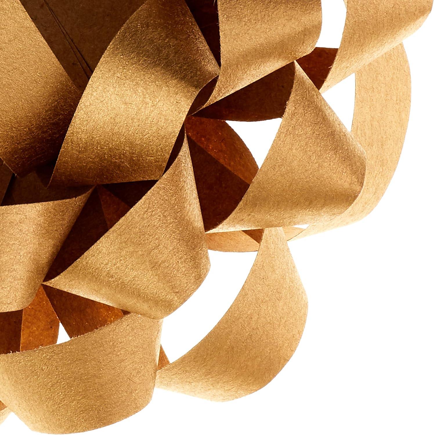 imageHallmark Kraft Paper Gift Bows 5 Bows Gold White Blue Red Pink for Birthdays Graduations Baby Showers Presents and MoreKraft Gold  White  Blue  Red  Pink