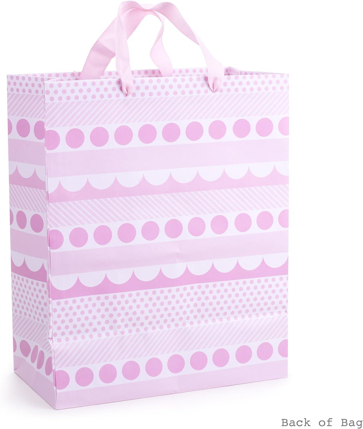 imageHallmark Large Baby Gift Bag with Tissue Paper G is for GirlG is for Girl