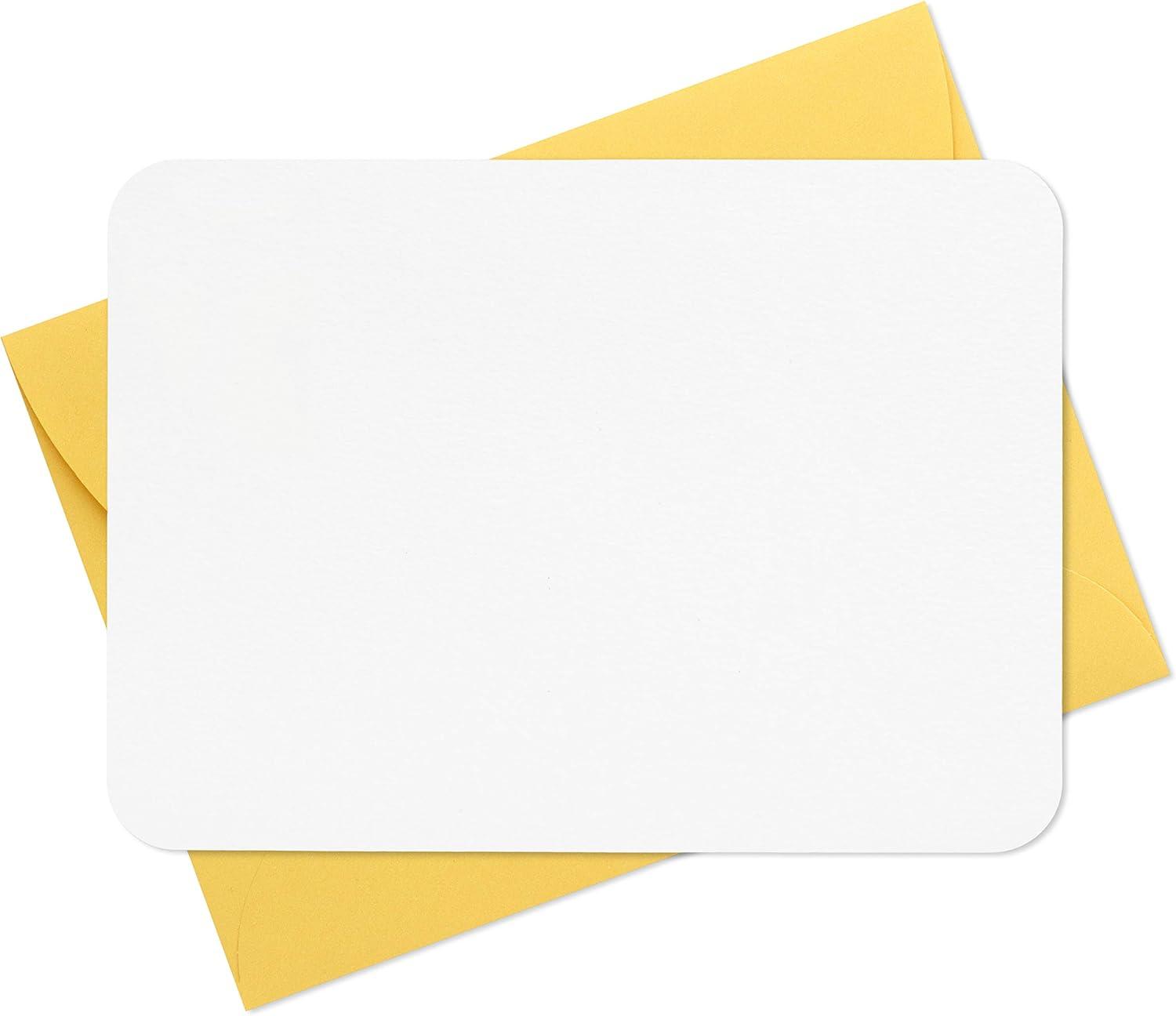 imageHallmark Little World Changers Kids Blank Cards Assortment with Organizer 24 Encouragement Cards and EnvelopesBlue Red Yellow and Light Blue