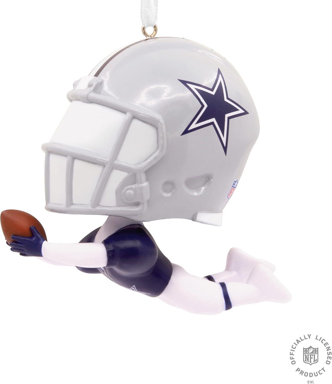 imageHallmark NFL Washington Commanders Bouncing Buddy Christmas OrnamentDallas Cowboys Bouncing Buddy Diving