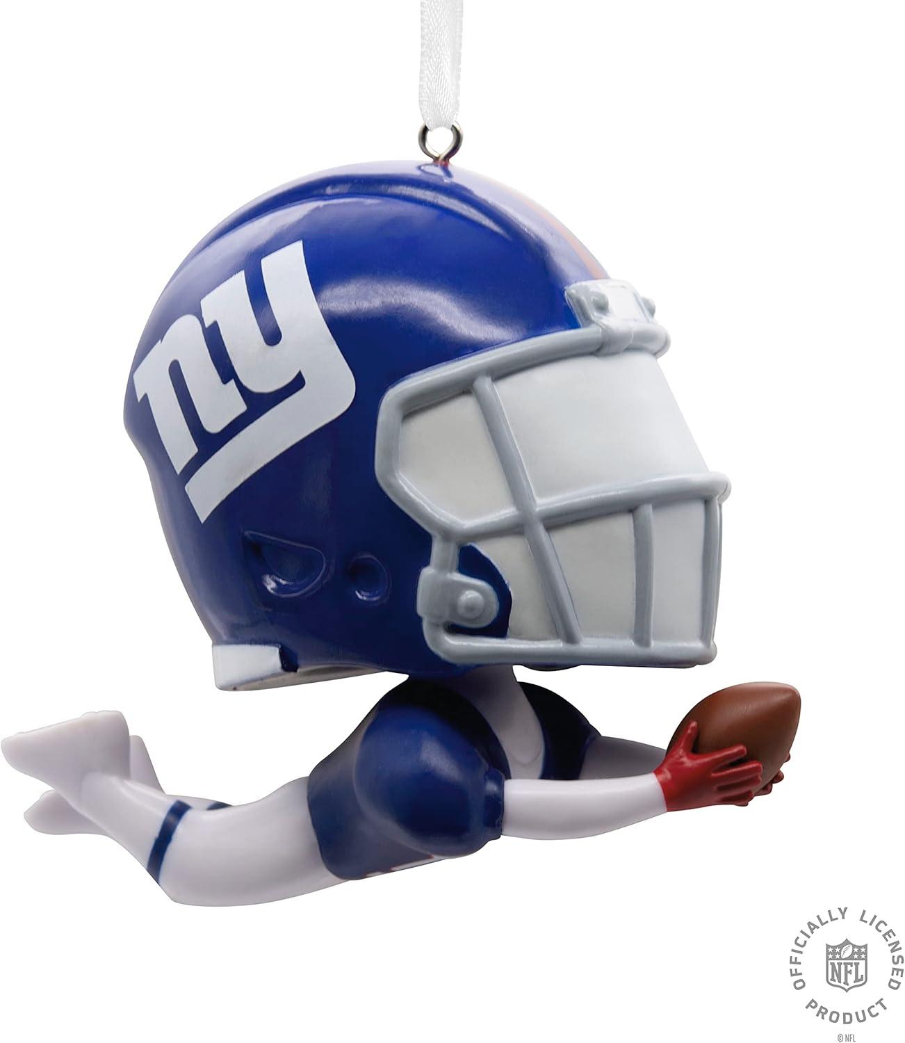 imageHallmark NFL Washington Commanders Bouncing Buddy Christmas OrnamentNew York Giants Bouncing Buddy Diving