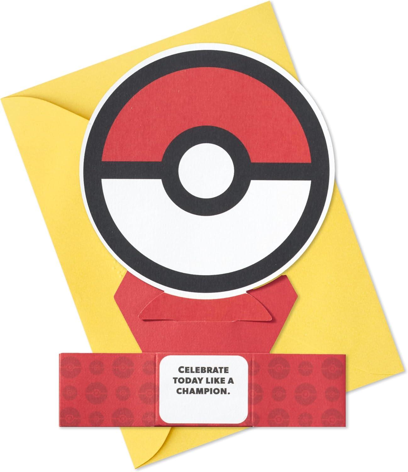 imageHallmark Paper Wonder Pokmon Mini Pop Up Cards 3 Cards Pikachu Eevee Charmander for Birthdays Just Because and More