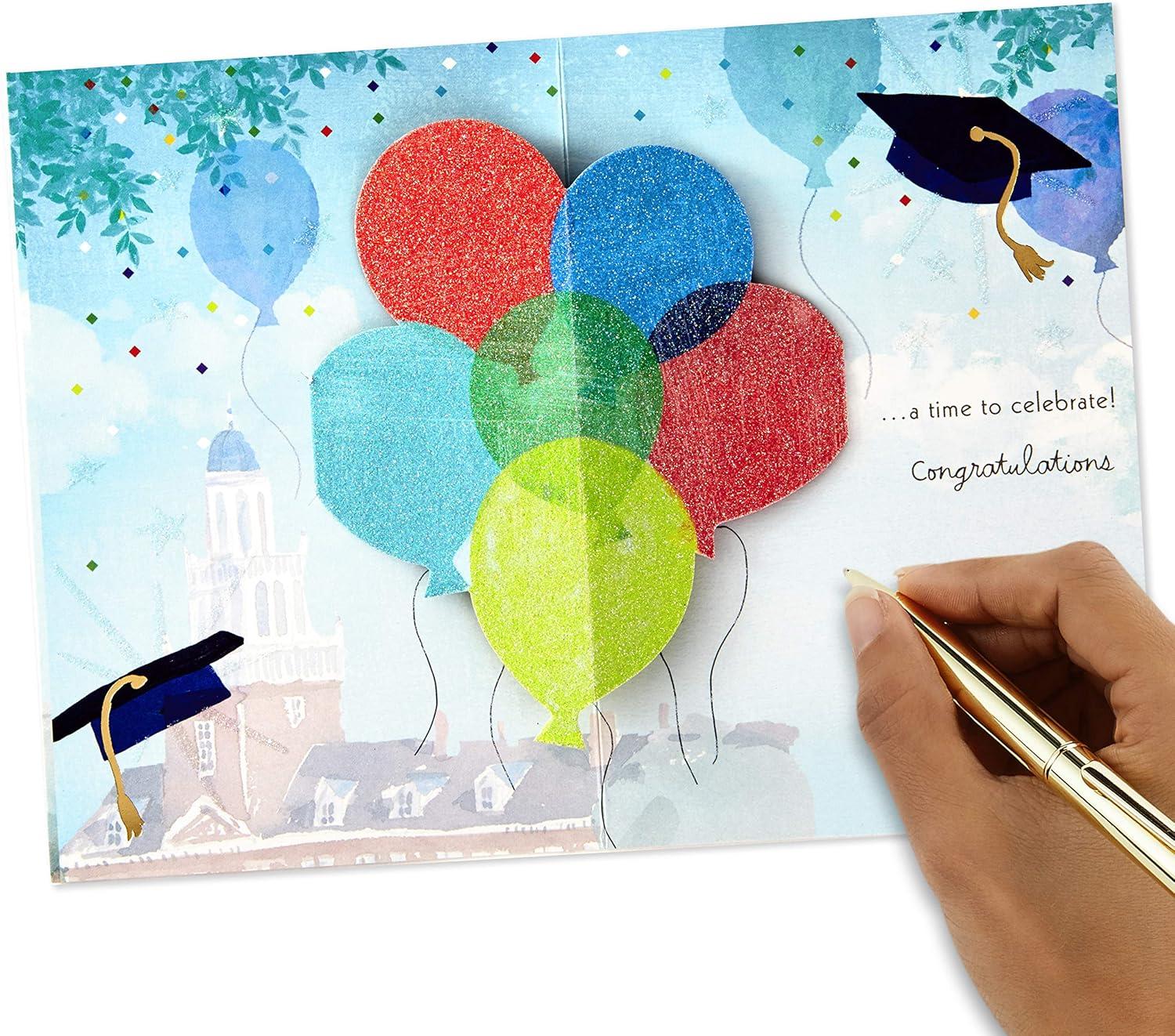 imageHallmark Paper Wonder Pop Up Graduation Card A Time to CelebratePop Up  A Time to Celebrate