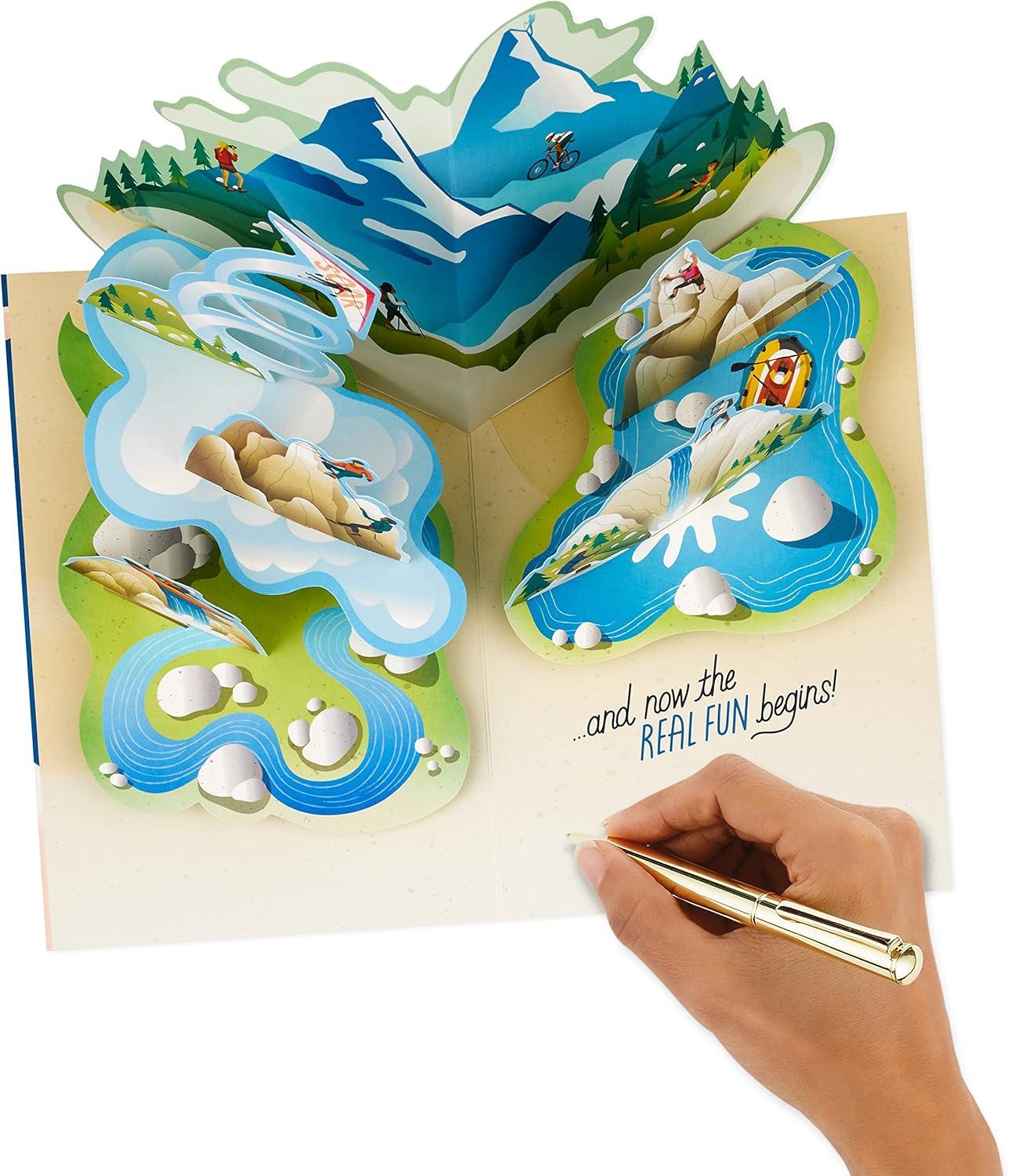 imageHallmark Pop Up Graduation Card Quite an Adventure