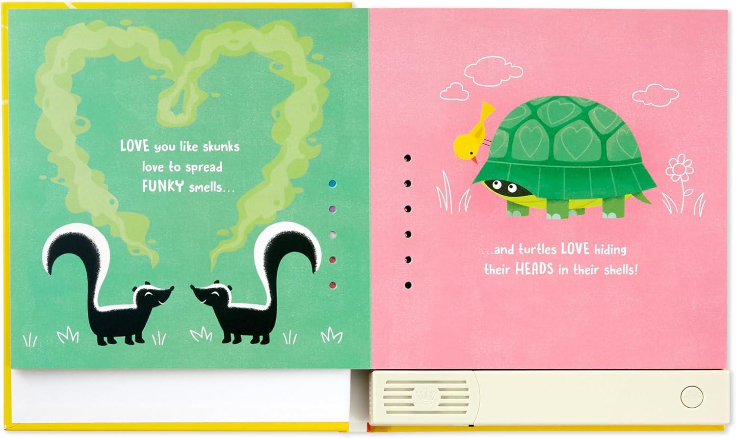 imageHallmark Recordable Book for Children What are Grandsons Made of Easter Basket StuffersI Love You Like