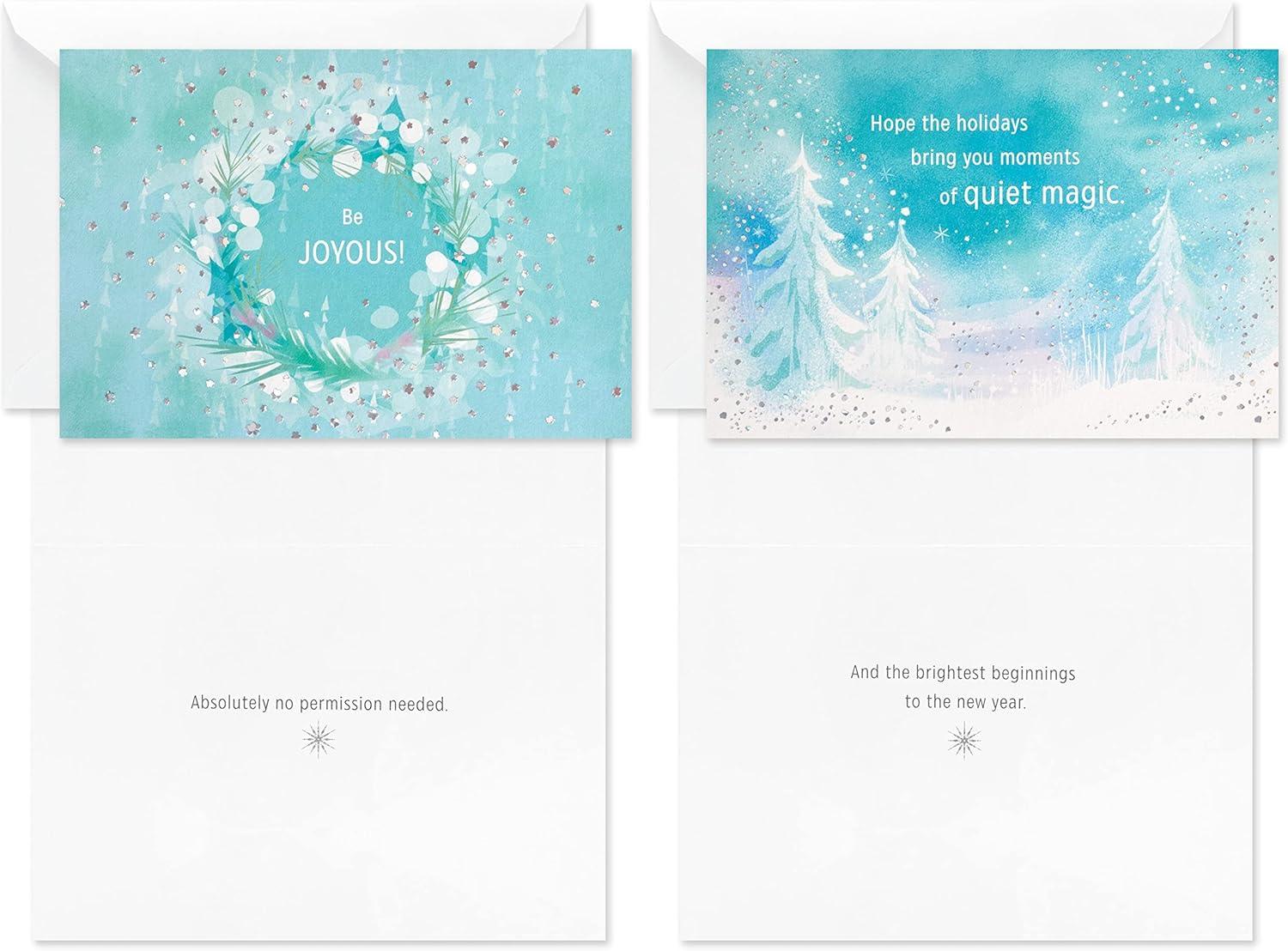 imageHallmark Religious Boxed Christmas Cards Assortment Nativity 40 Cards and EnvelopesSeason of Light