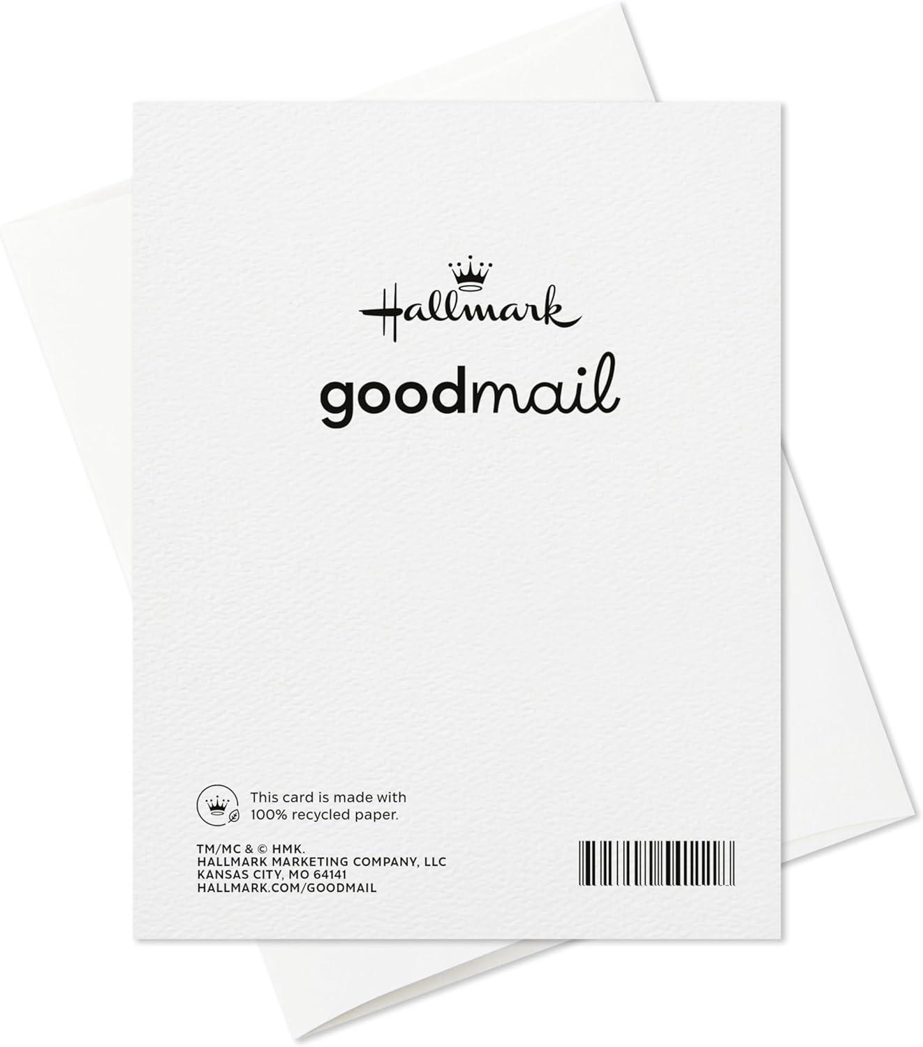 imageHallmark Retro Thank You Card Assortment 24 Blank Cards with Envelopes Orange Yellow Green PinkHeart Hands