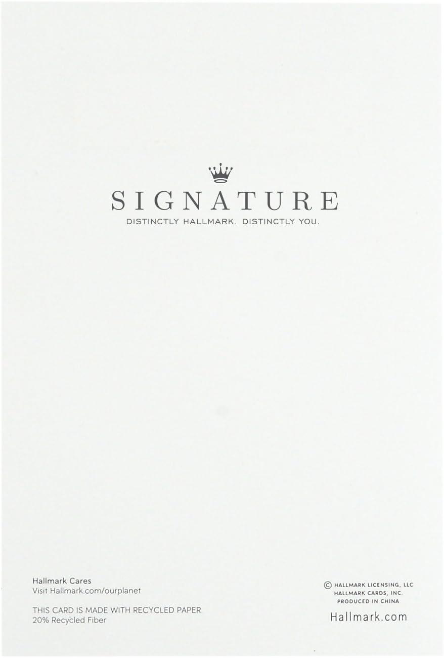 imageHallmark Signature Anniversary Card for Couple Champagne CheersHappy Anniversary  White