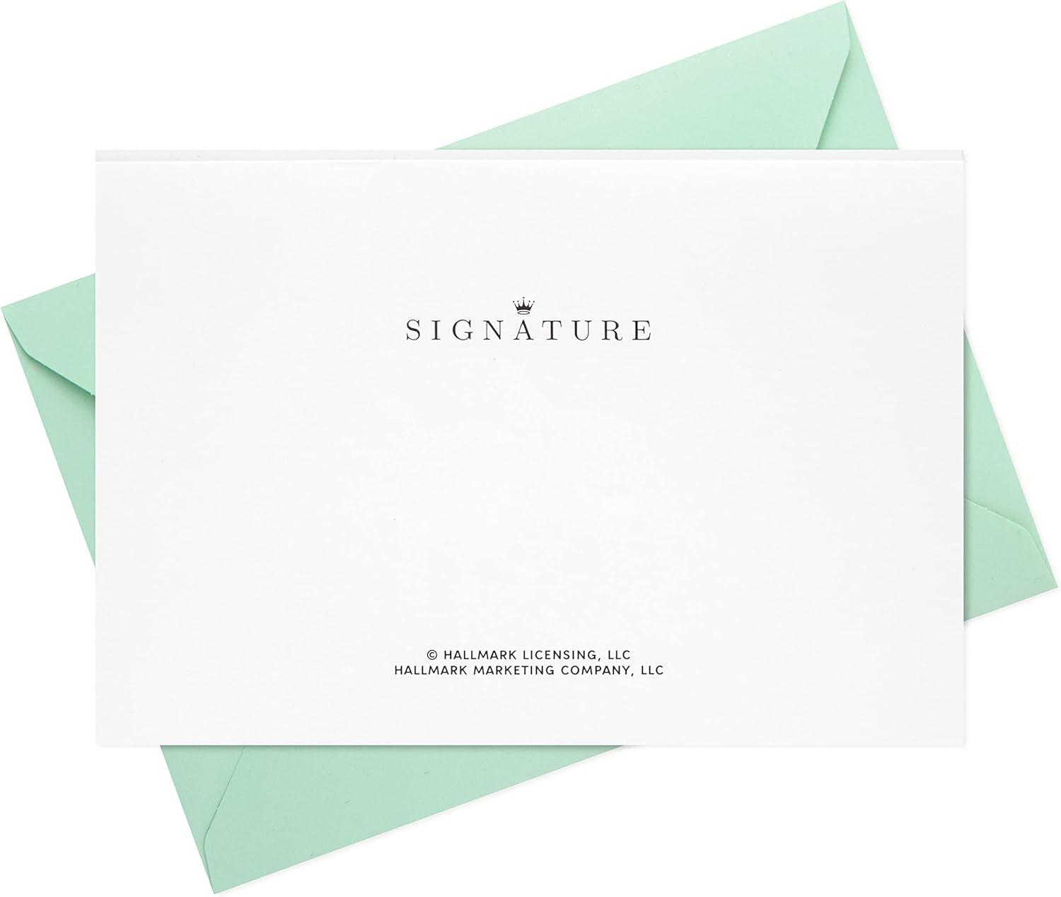 imageHallmark Signature Anniversary Card for Husband Wife Boyfriend Girlfriend FlowersFlowers