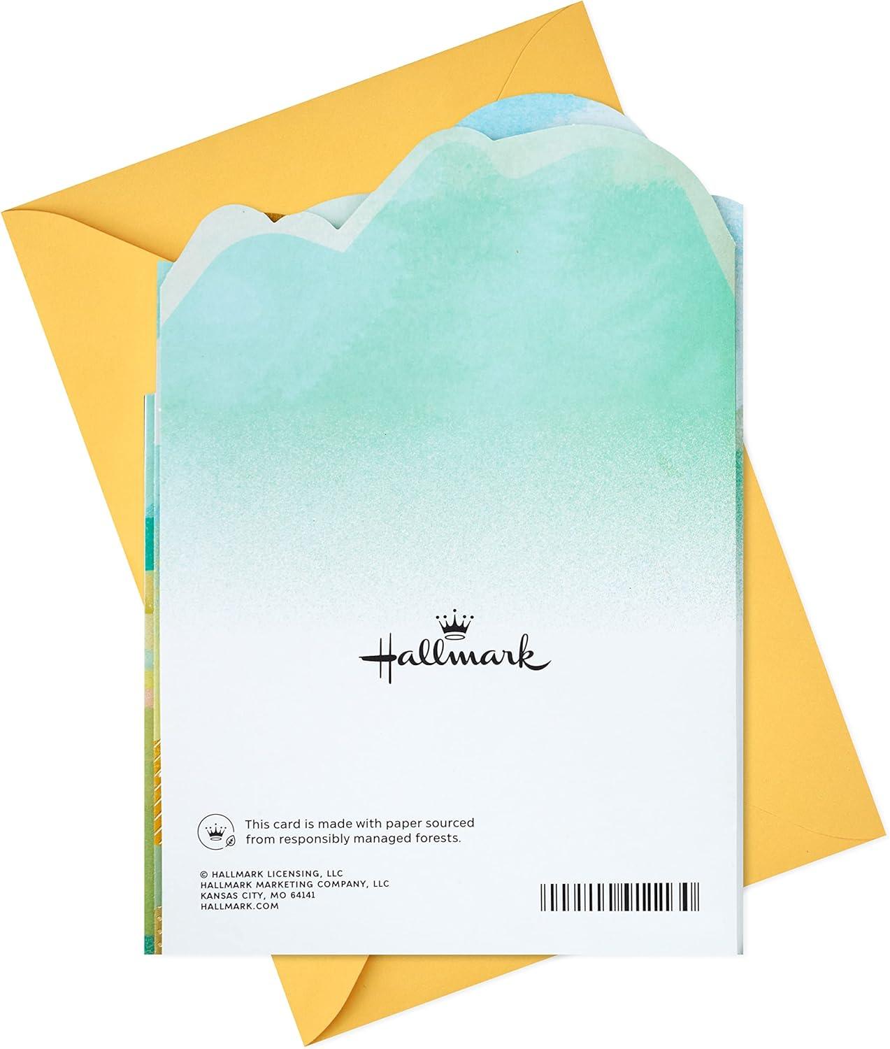 imageHallmark Signature Birthday Card Seashell Birthday CakeHoping So Many Good Things
