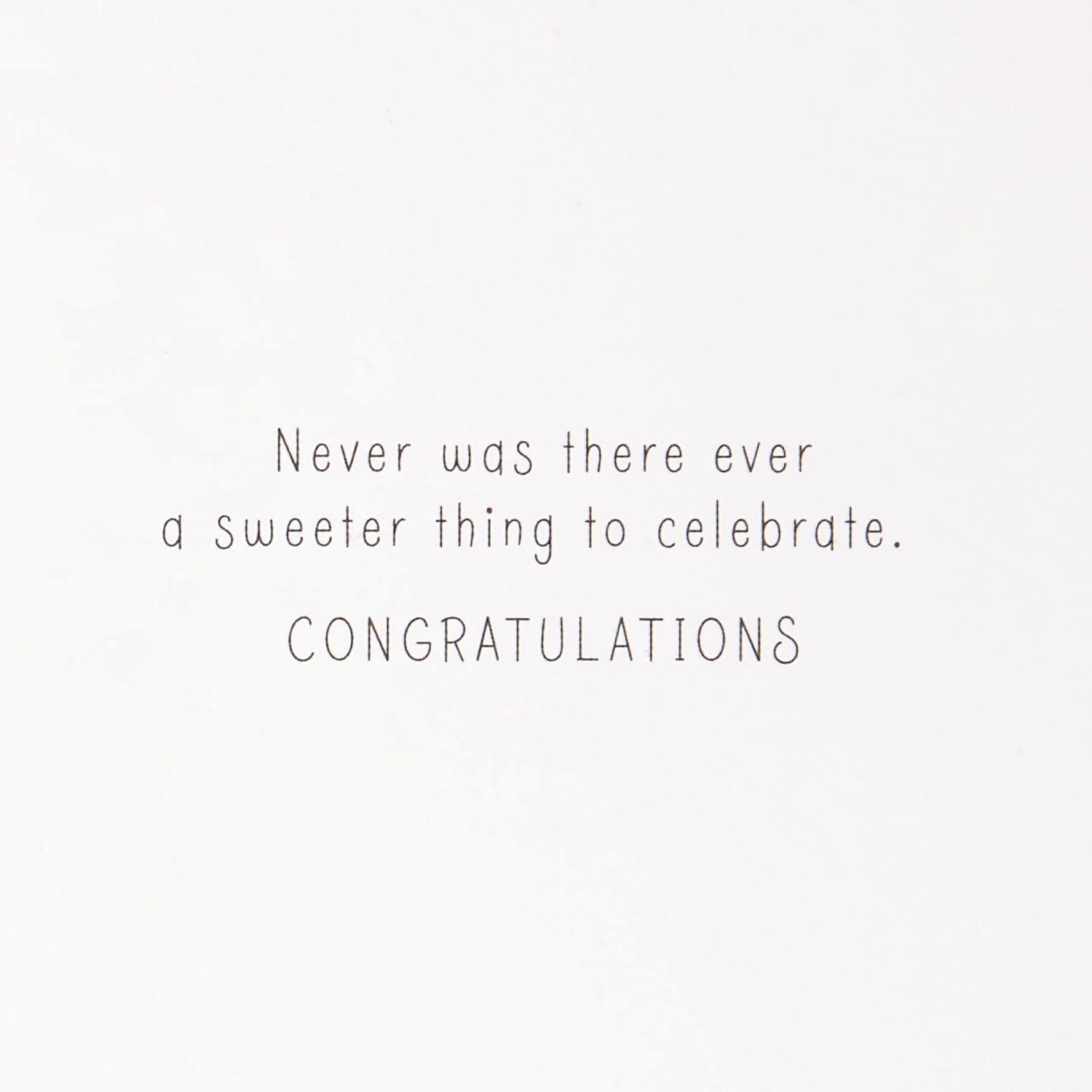 imageHallmark Signature Disney Baby Shower Card for New Parents Winnie the Pooh and Piglet Welcome New Baby CongratulationsAssorted Multicolor