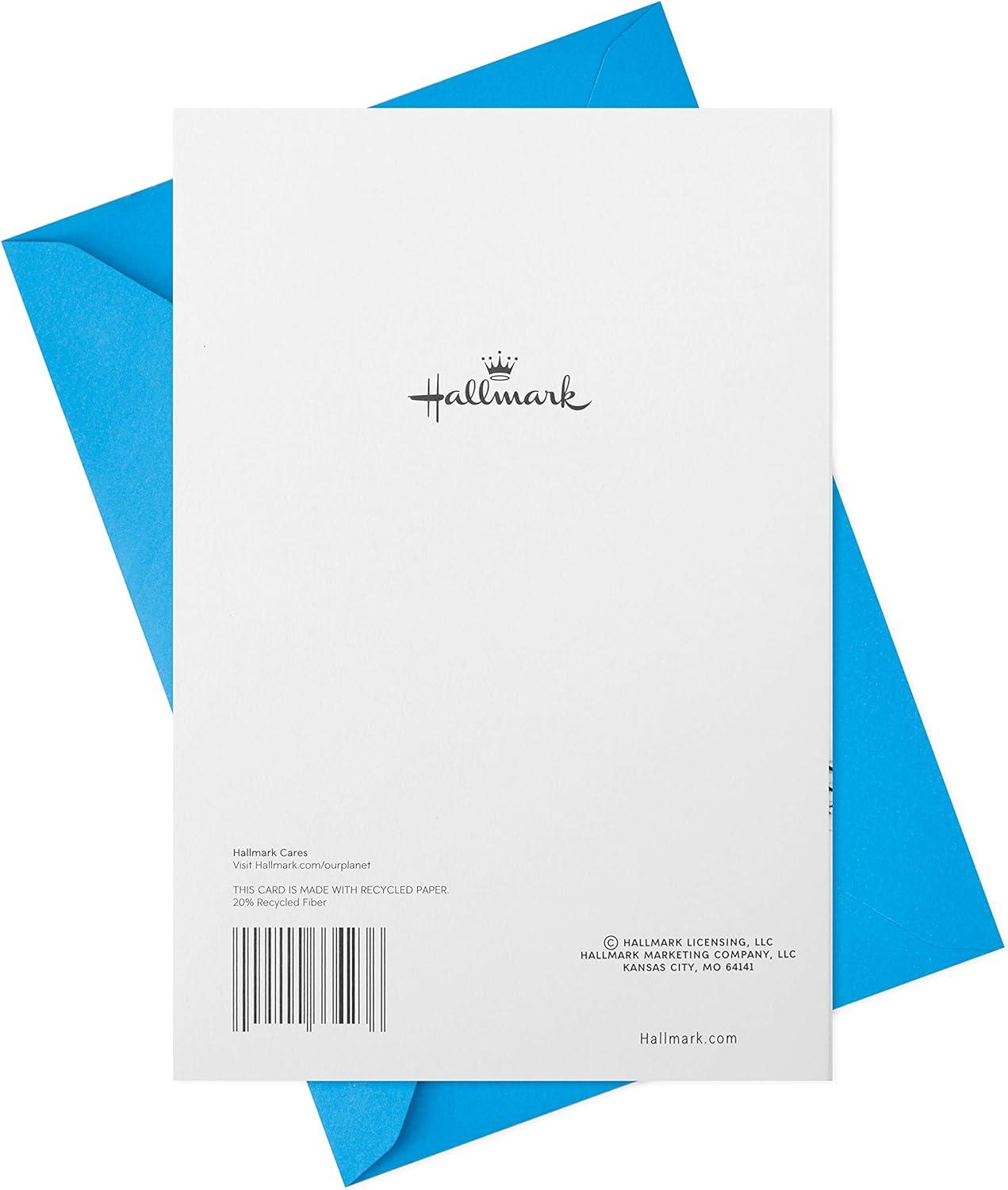 imageHallmark Signature Fathers Day Card for Dad from Son or Daughter CelebrateBlue and Beige
