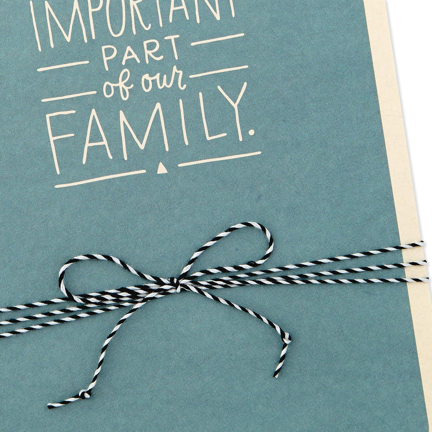 imageHallmark Signature Fathers Day Card for Dad from Son or Daughter CelebrateBlue and Beige