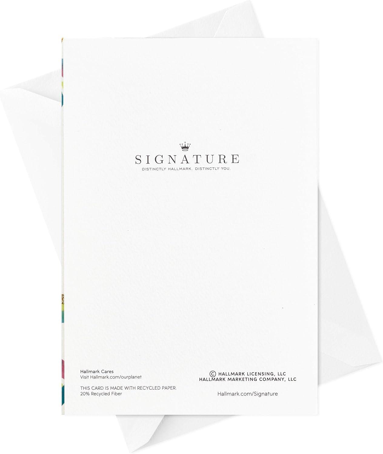 imageHallmark Signature Graduation Card Every End Is a Beginning Ralph Waldo Emerson QuoteGreeting Card