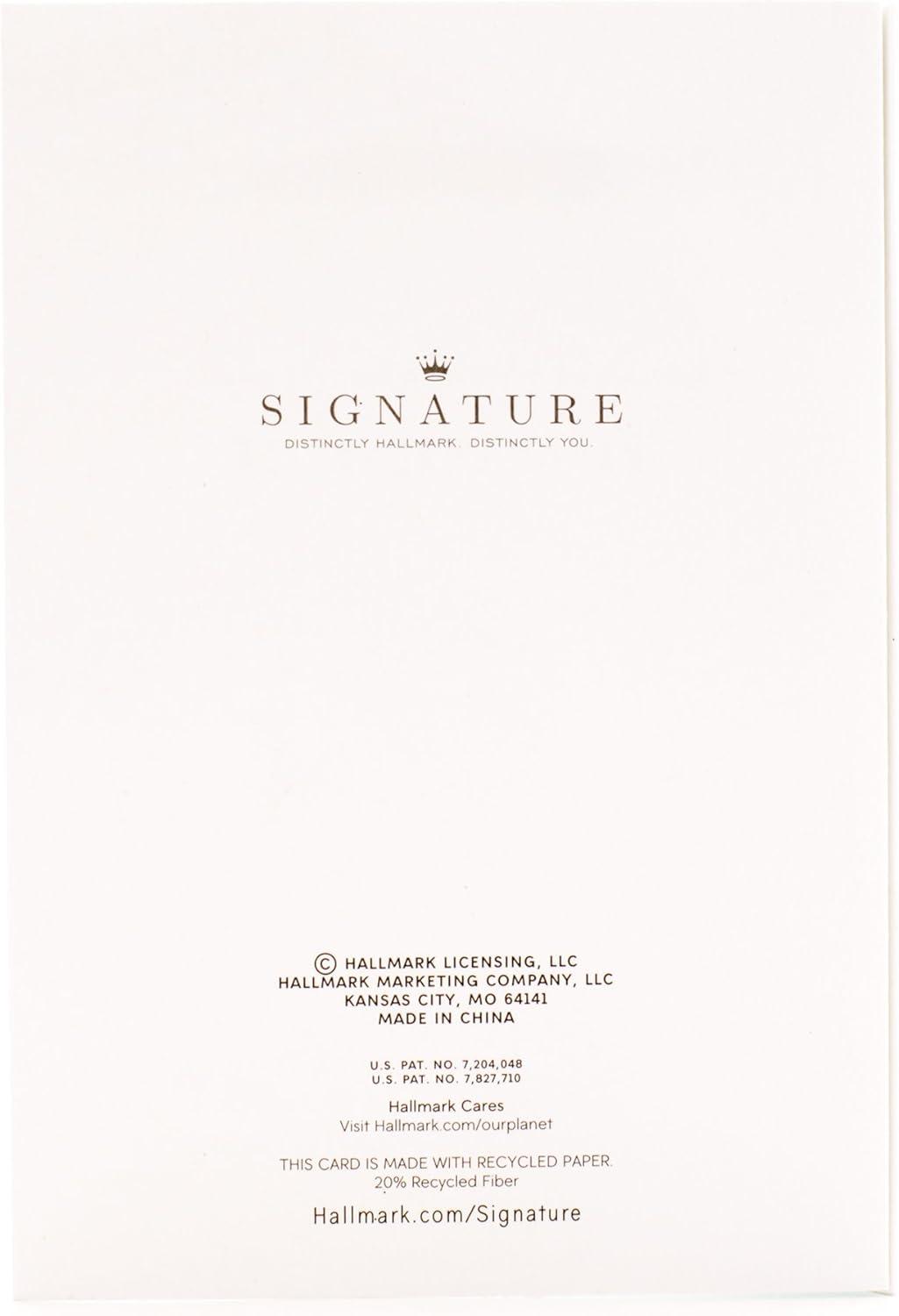 imageHallmark Signature Graduation Card Grad CapsMoneyGift Card Holder
