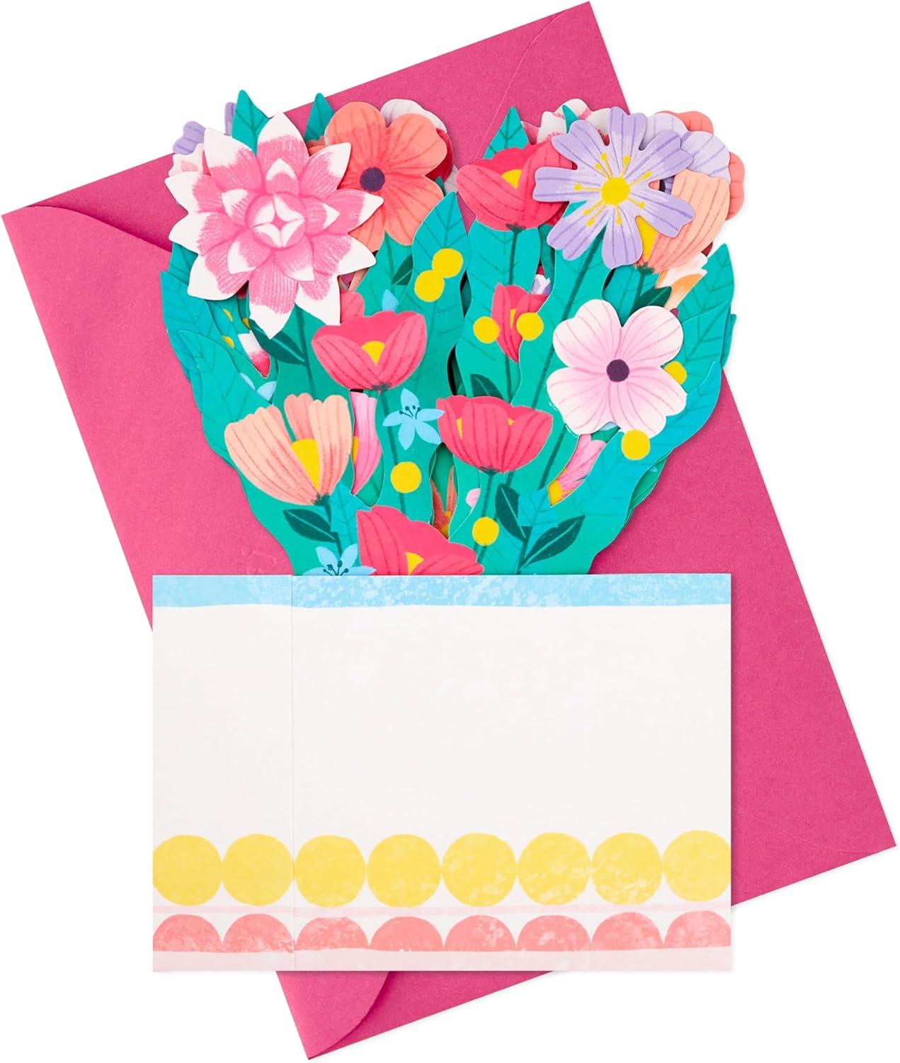 imageHallmark Signature Paper Wonder PopUp Graduation Card Class of 2025 for College High School MastersJust for You Flower Bouquet