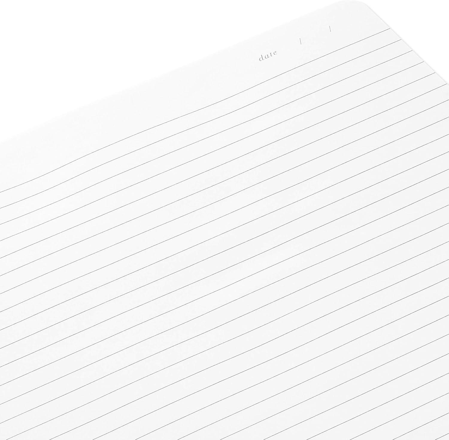 imageHallmark Spiral Notebook Black and Gold Ruled Journal