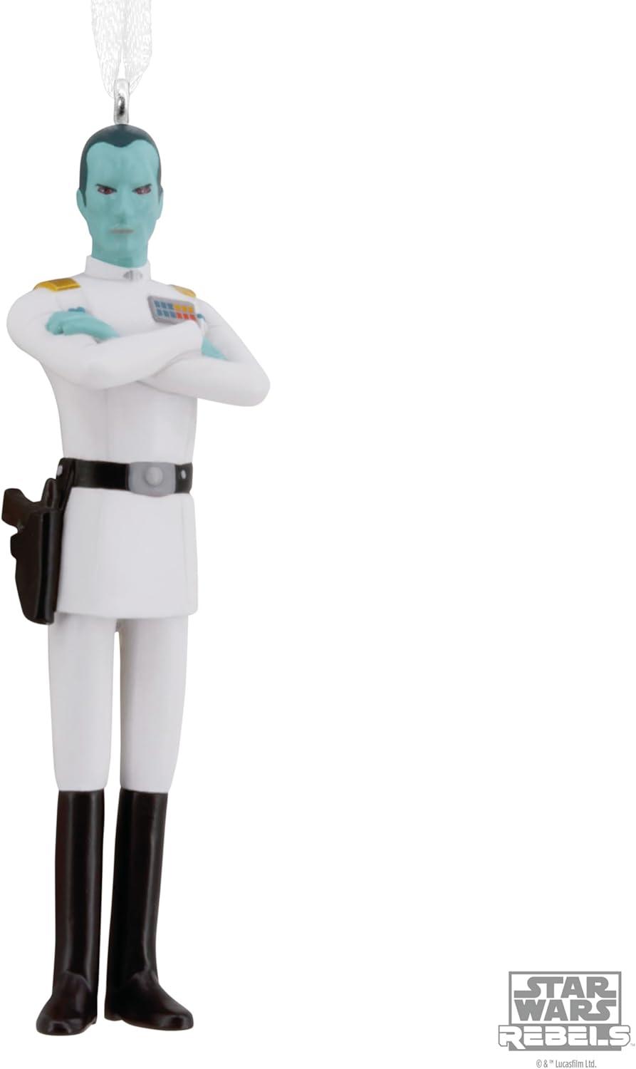 imageHallmark Star Wars Ahsoka Grand Admiral Thrawn Christmas OrnamentAdmiral Thrawn