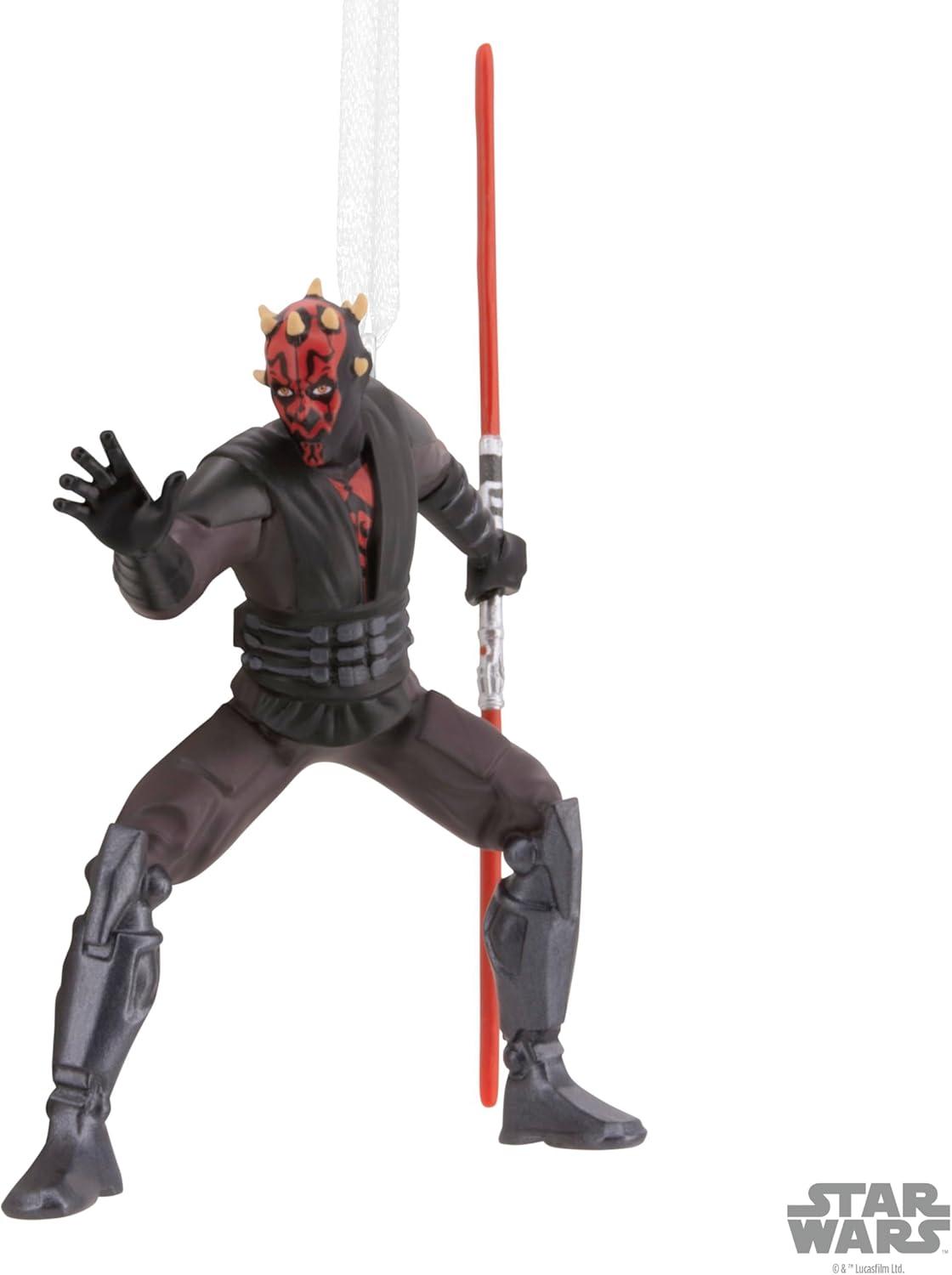 imageHallmark Star Wars Ahsoka Grand Admiral Thrawn Christmas OrnamentDarth Maul