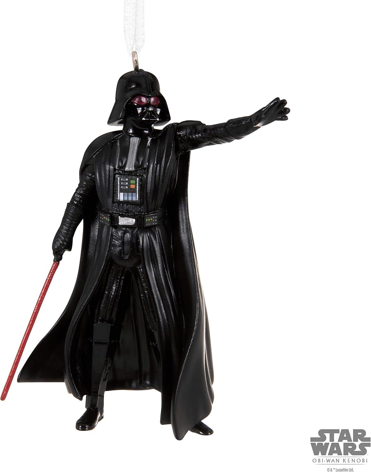 imageHallmark Star Wars Darth Vader Helmet Christmas Ornament with LightObiWan Kenobi