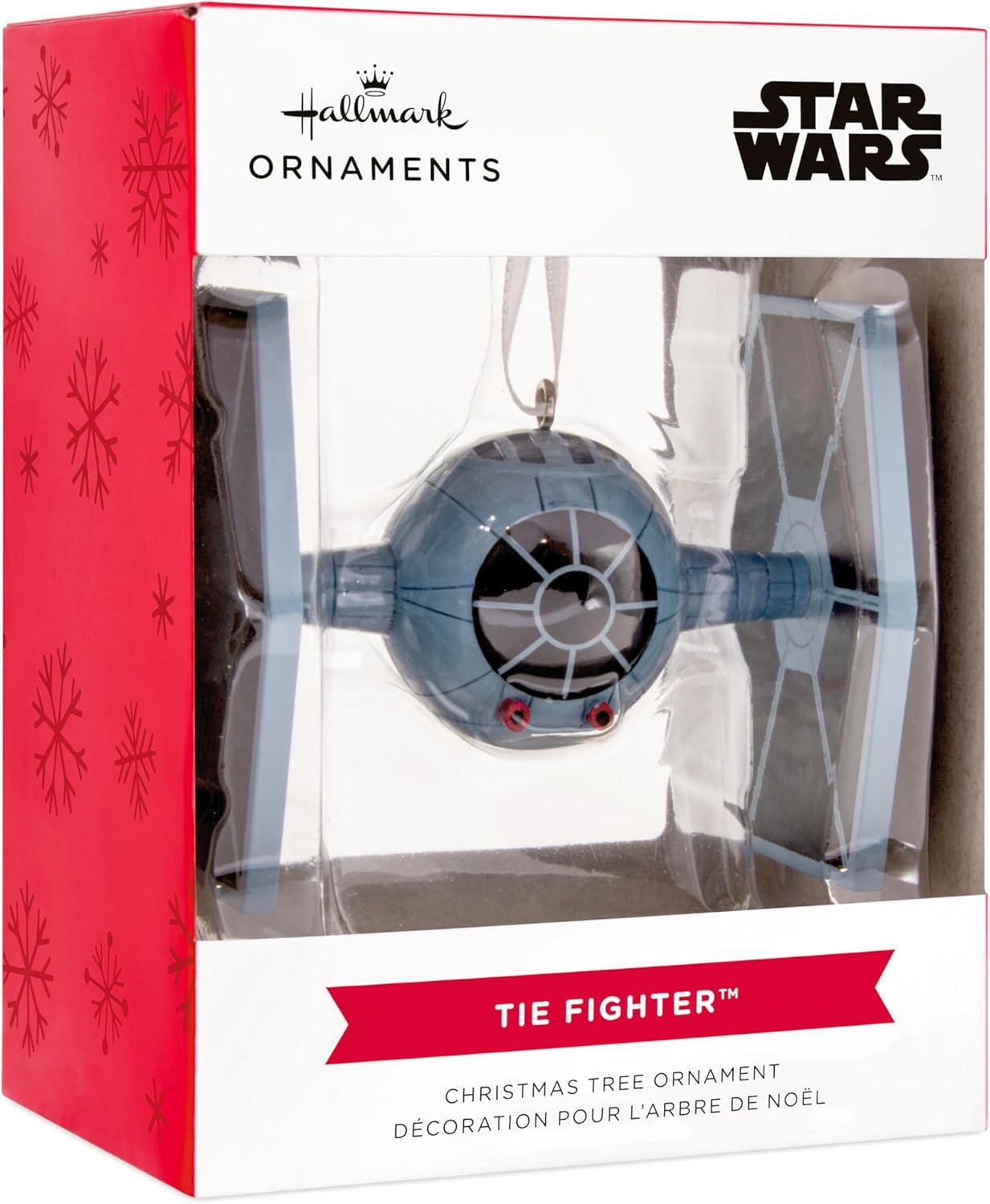 imageHallmark Star Wars TIE Fighter Christmas Ornament Gifts for Star Wars Fans