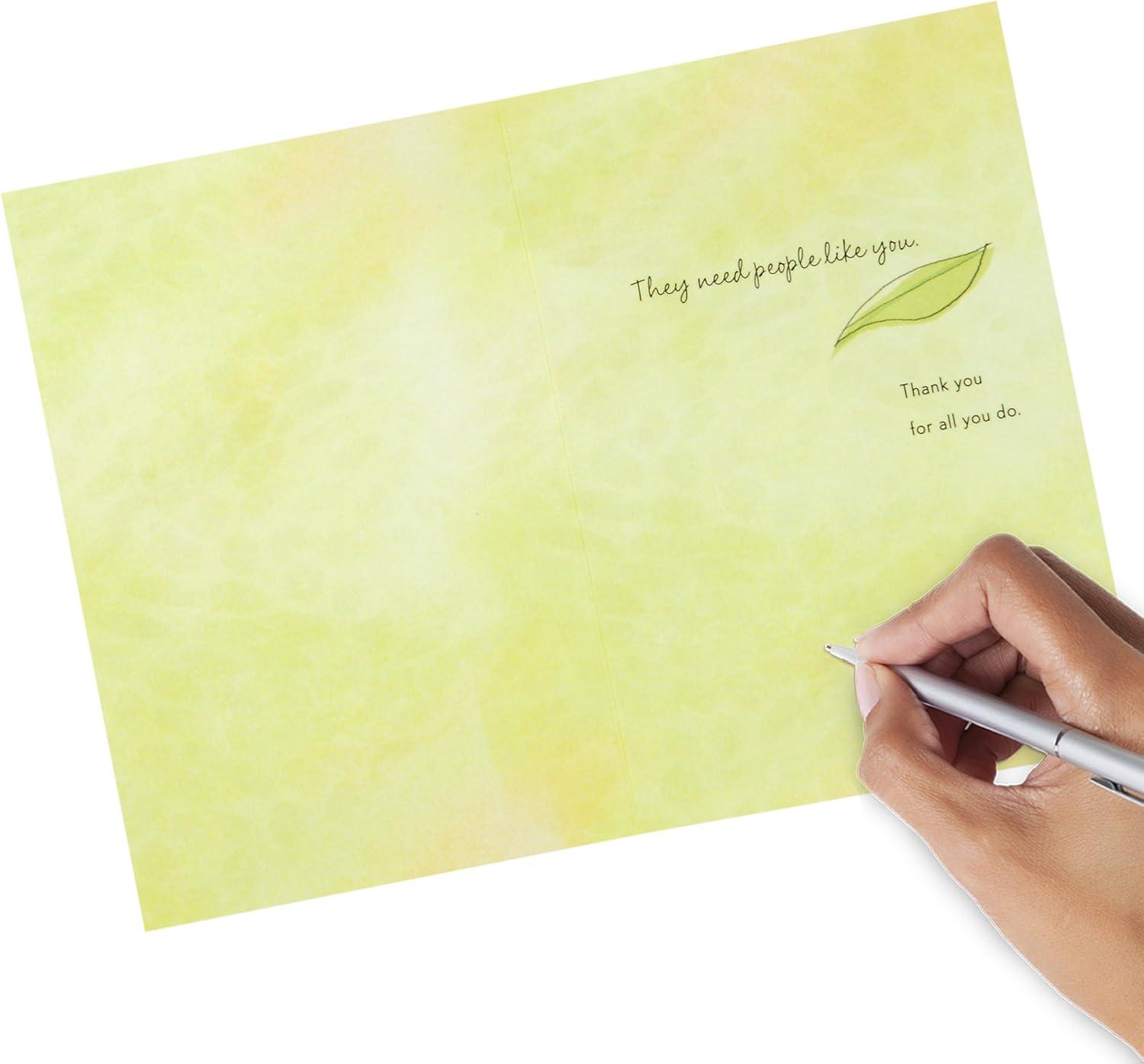 imageHallmark Teacher Appreciation Card Assortment for Day Care Preschool Elementary School Graduation or Back to School 8 Cards with Envelopes
