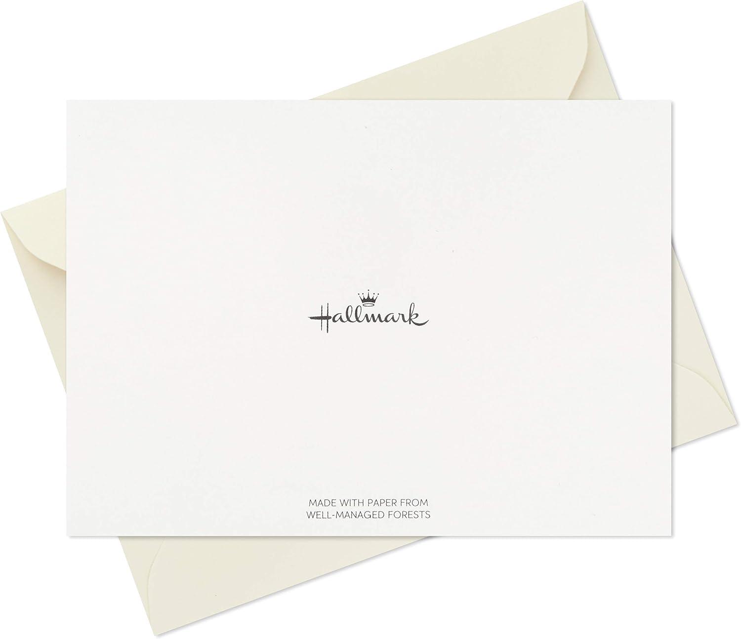 imageHallmark Thank You Cards Assortment Gold and Navy 120 Thank You Notes with Envelopes for Wedding Bridal Shower Baby Shower Business Graduation120 Blank Cards with Envelopes