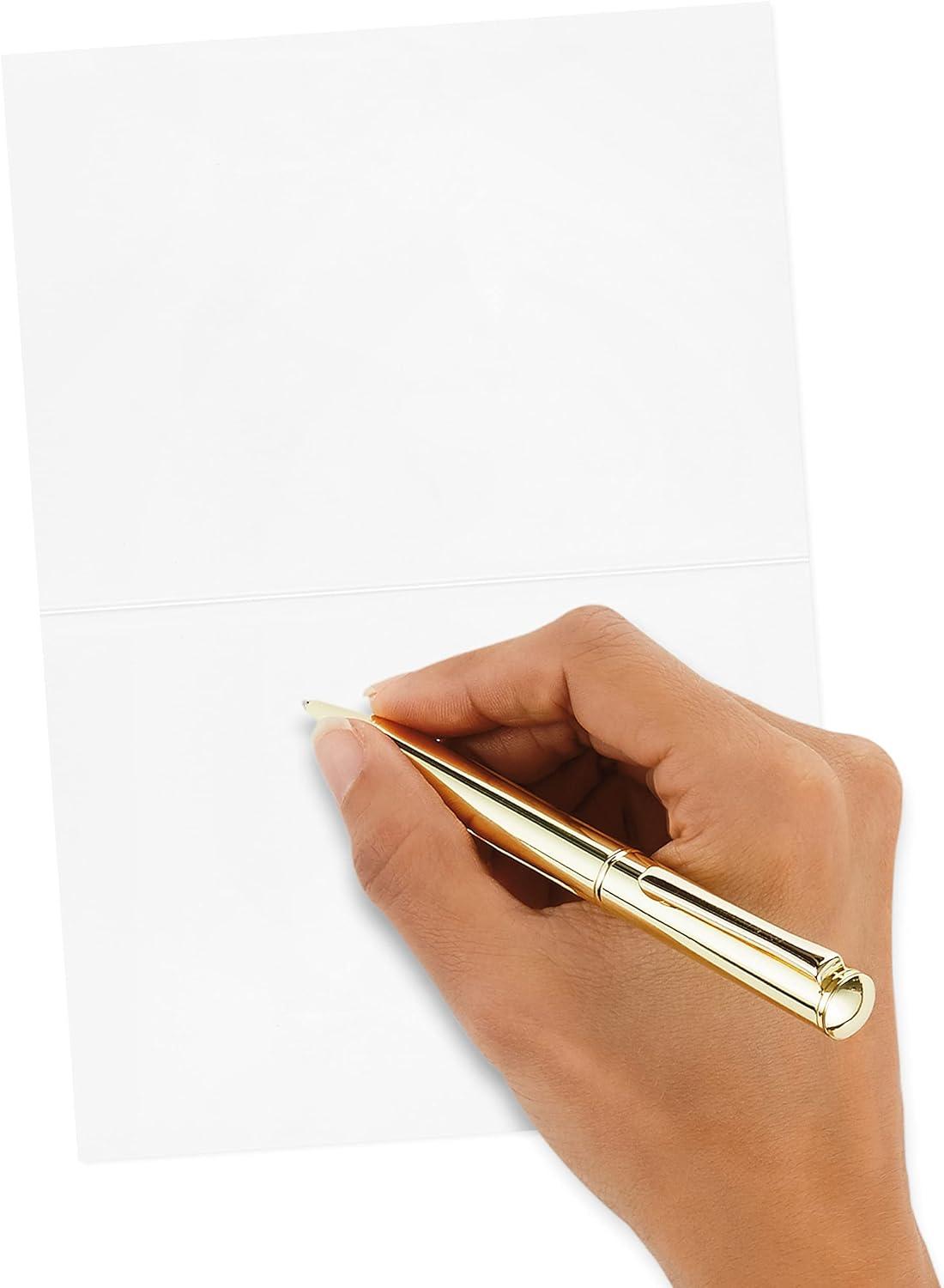 imageHallmark Thank You Cards Assortment Gold and Navy 120 Thank You Notes with Envelopes for Wedding Bridal Shower Baby Shower Business Graduation40 Blank Cards with Envelopes