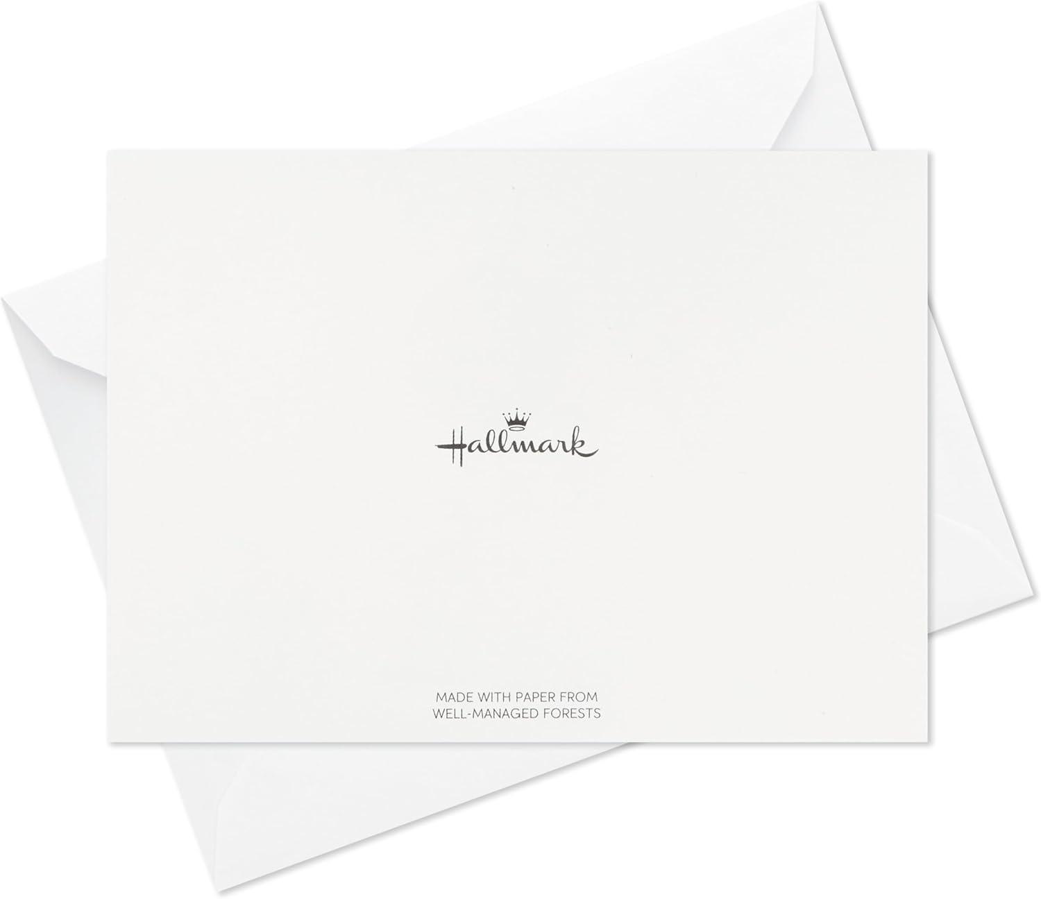 imageHallmark Thank You Cards Painted Florals 48 Count with Envelopes and Pentel RSVP Ballpoint Pens Pack of 5 for Bridal Showers Birthdays Graduations Any Occasion