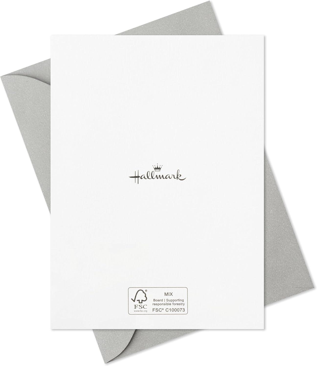 imageHallmark Thank You Notes Black and Ivory White 40 Blank Cards with Envelopes for Weddings Graduation Bridal Shower All Occasion