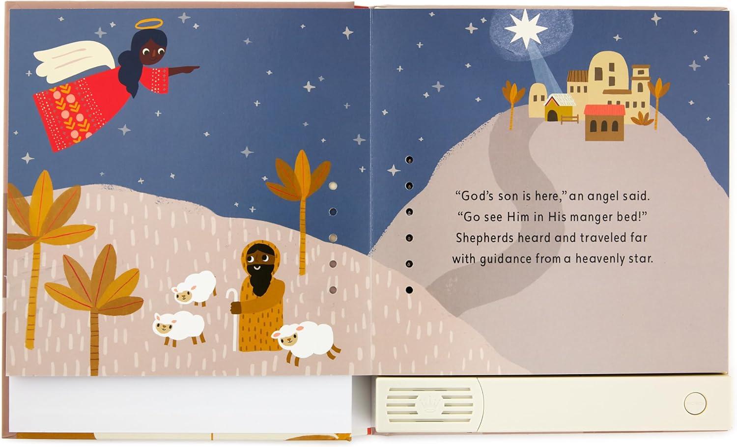 imageHallmark The Night Before Christmas Recordable PopUp Book with Lights Gift for Kids and GrandchildrenThe Very First Christmas