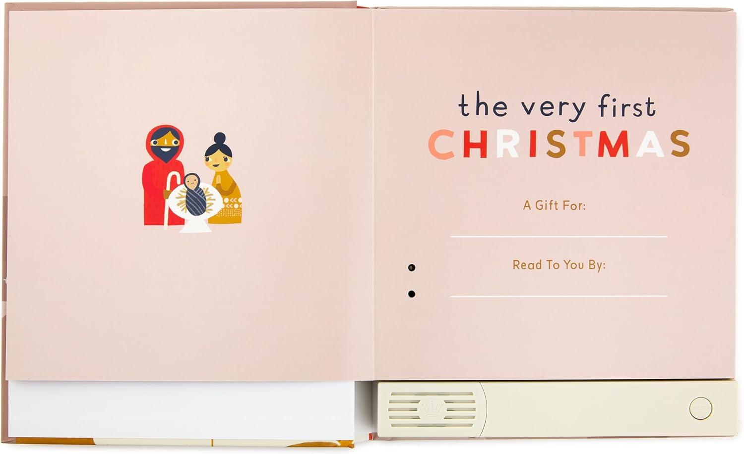 imageHallmark The Night Before Christmas Recordable PopUp Book with Lights Gift for Kids and GrandchildrenThe Very First Christmas