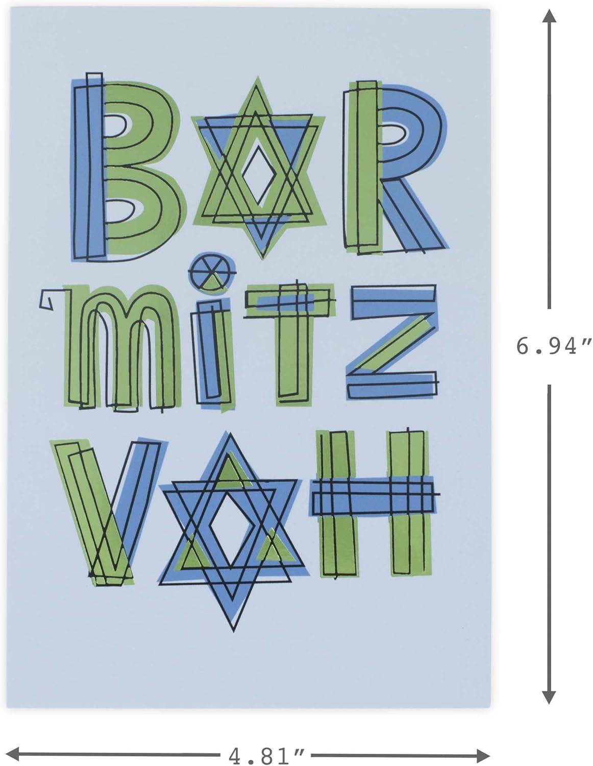 imageHallmark Tree of Life Bat Mitzvah and Bar Mitzvah Boxed Cards Assortment Bat and Bar Mitzvah Congratulations 12 Greeting Cards and Envelopes