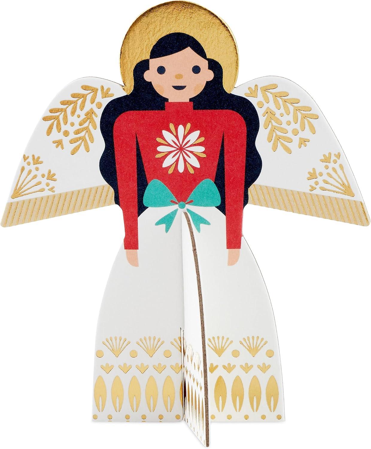 imageHallmark Vida Spanish Christmas Card Celebrating from AfarBendiciones Navideas Detachable Angel