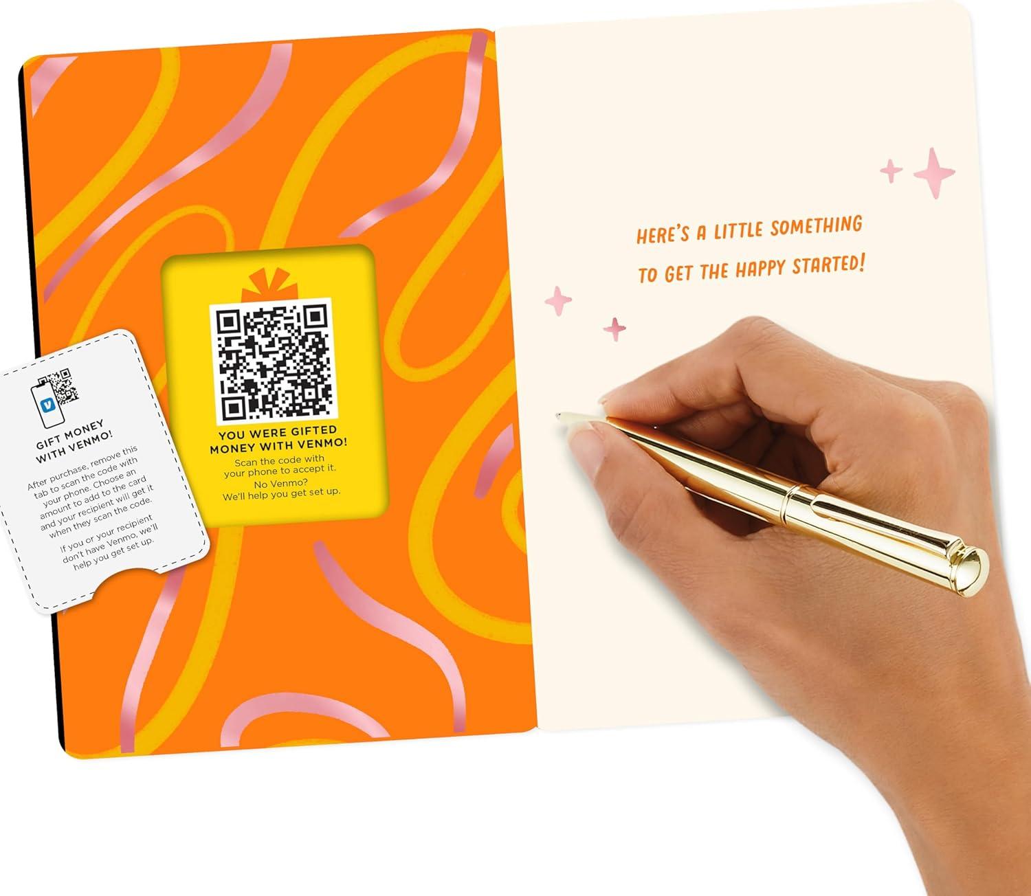 imageHallmark and Venmo AllOccasion Card Turn Up the Happy for Birthdays Graduations Holidays