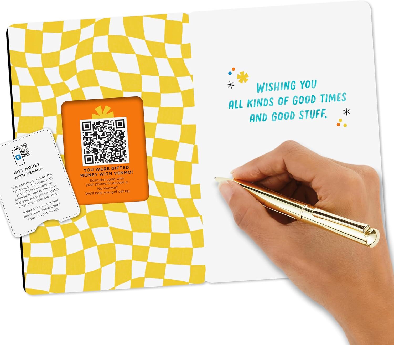imageHallmark and Venmo Graduation Card Grad Vibes Send Money to GradGrad Vibes  Add Money with Venmo