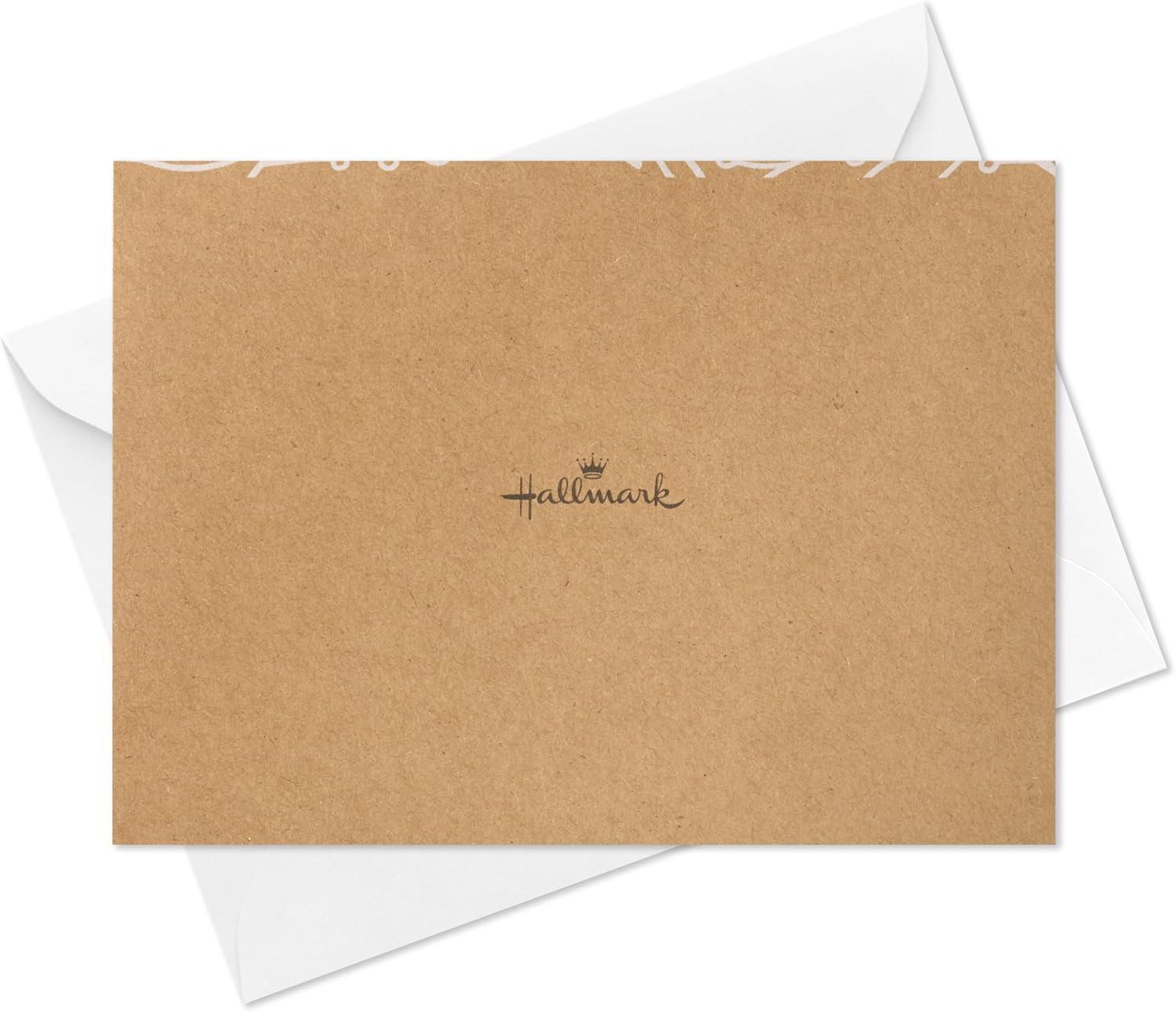 imagePentel RSVP Ballpoint Pens Pack of 12 and Hallmark Bulk Kraft Thank You Notes 100 Count with Envelopes for Weddings Bridal Showers Engagements Any Occasion