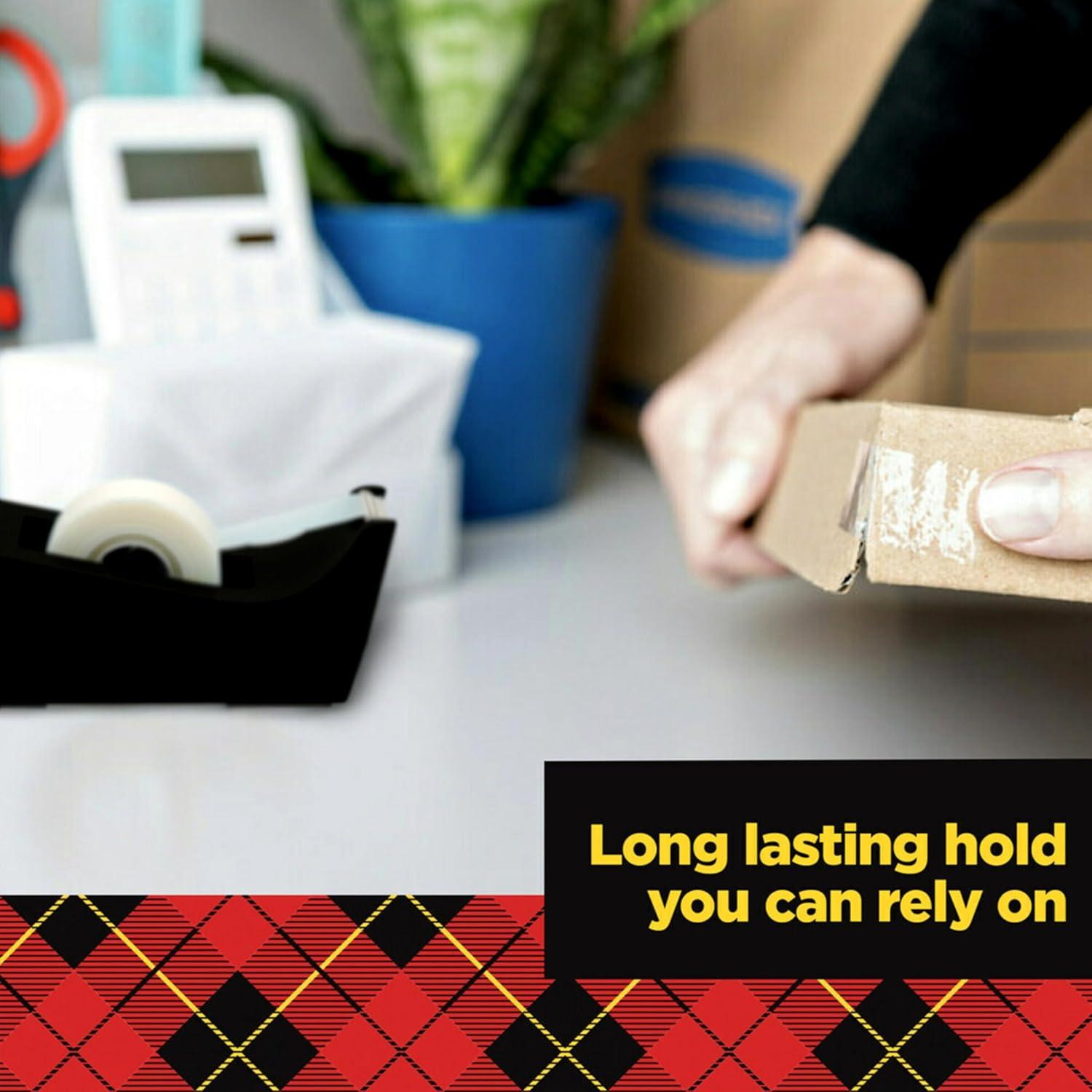 imageScotch Transparent Tape Versatile Clear Tape Engineered for Office and Home Use 34 x 850 Inches 4 Dispensered RollsTape