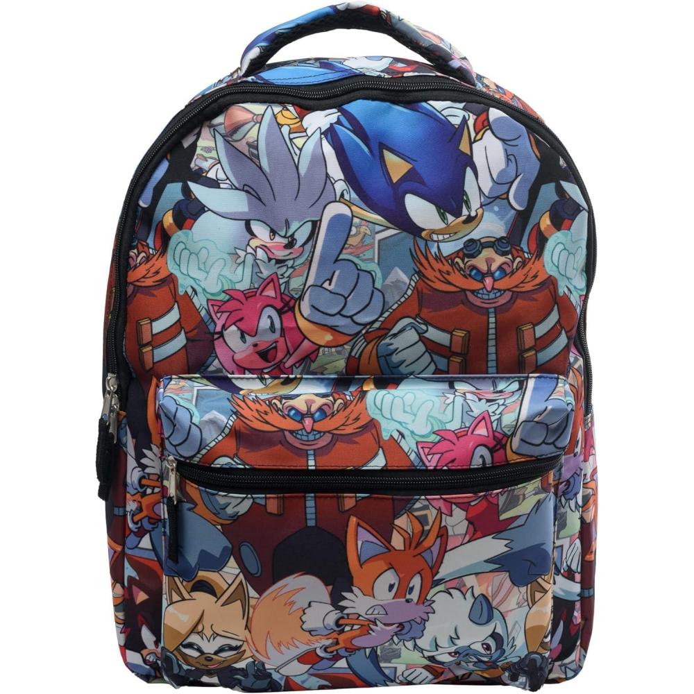 imageAI ACCESSORY INNOVATIONS Rainbow Brite Backpack for Girls 16 x 12 x 5 inch School Bag with Laptop PocketSonic