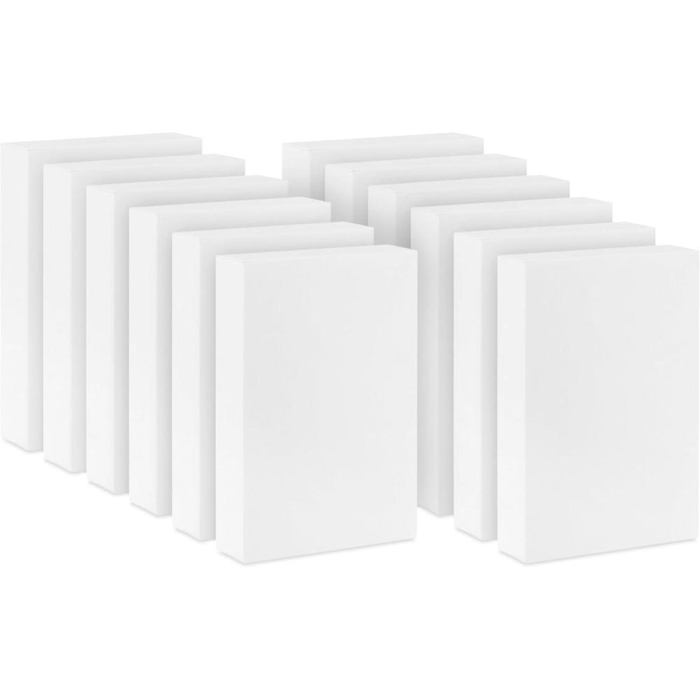 imageHallmark 16quot Large Gift Boxes with Lids 12 White Robe Boxes for Christmas Birthdays Holidays1 Count Pack of 12