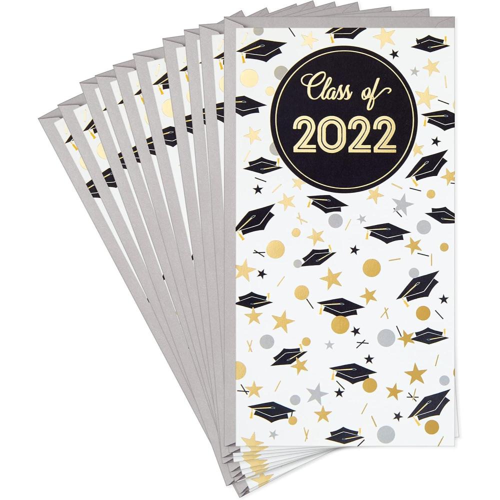 imageHallmark 2025 Graduation Money or Gift Card Holders 10 Cards with EnvelopesClass of 2022