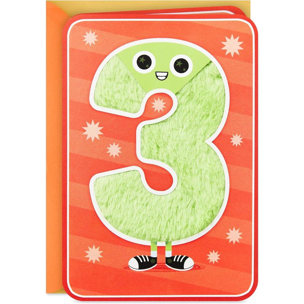 imageHallmark 6th Birthday Card for Kids with Detachable Pop It Toy3 Year Old