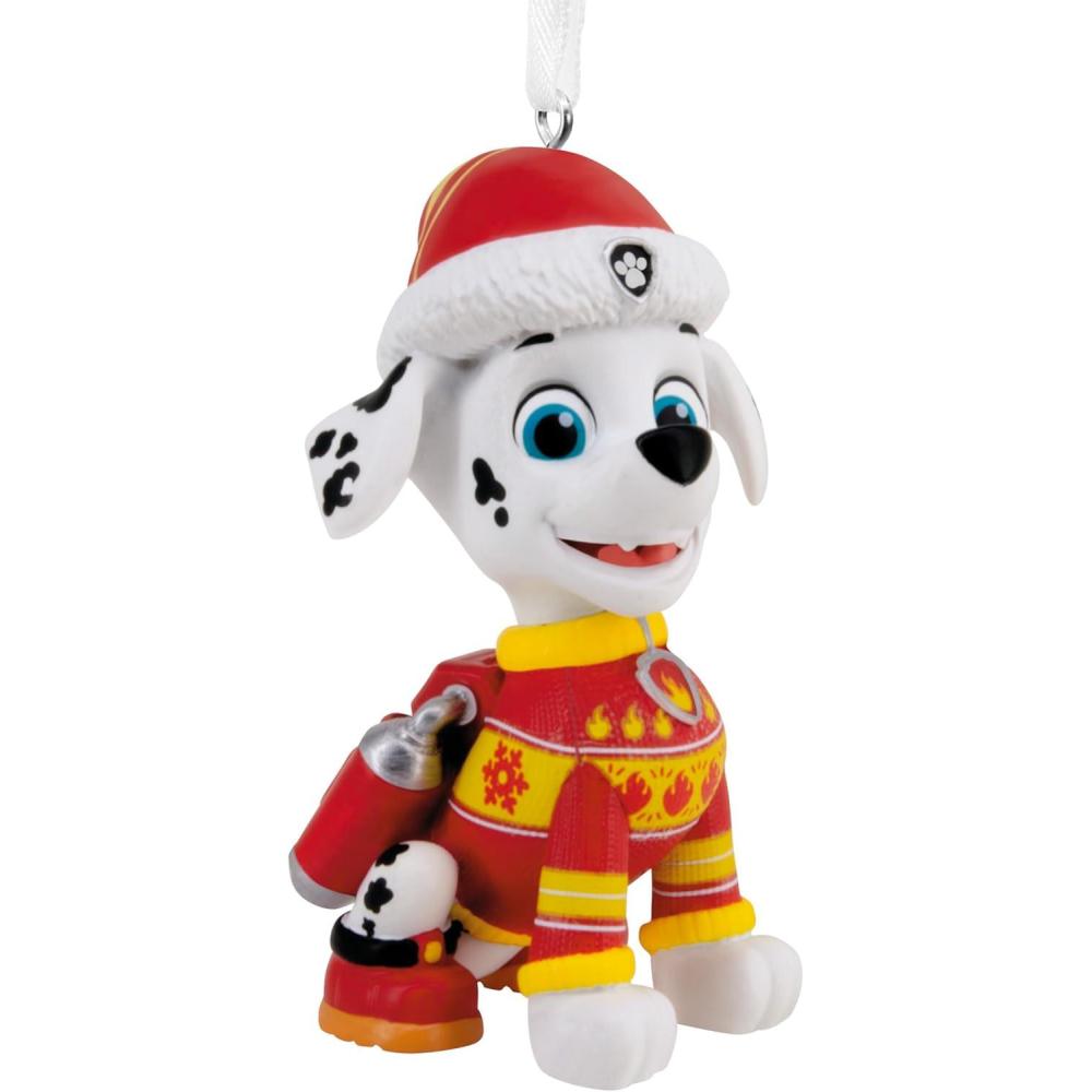 imageHallmark A Paw Patrol Christmas Holiday Marshall Christmas Ornament Gifts for Kids