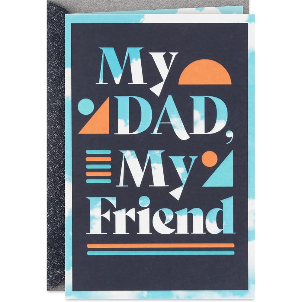imageHallmark Birthday Card to Father Best Kind of DadMy Dad  My Friend