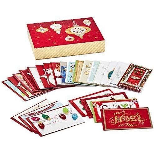 imageHallmark Boxed Handmade Christmas Cards Assortment Set of 24 Special Holiday Greeting Cards and Envelopes 1XPX5156Pack of 10
