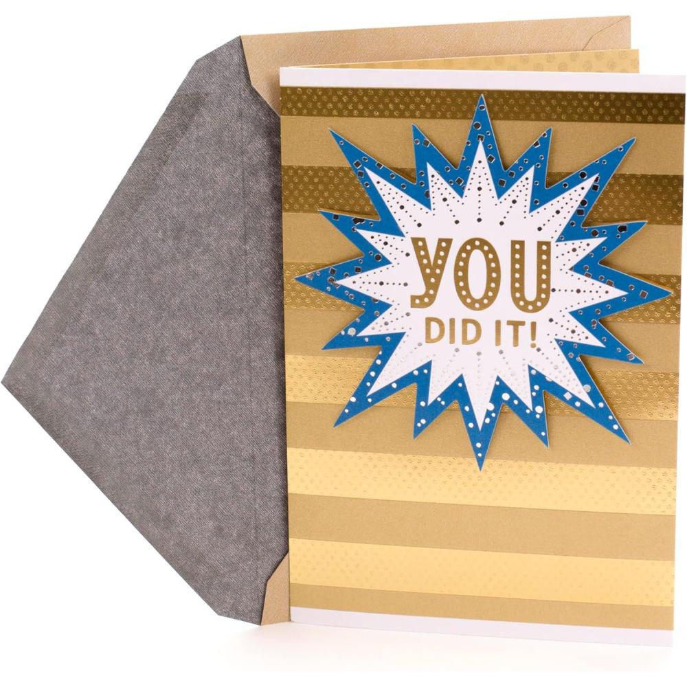 imageHallmark Congratulations Card for Graduation or Retirement When Good Things Happen to Good PeopleYou Did It