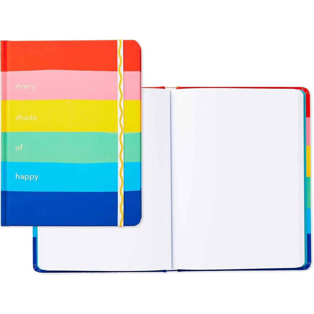 imageHallmark Crayola Hardcover Journal Rainbow 196 Pages Gold 5STZ1089