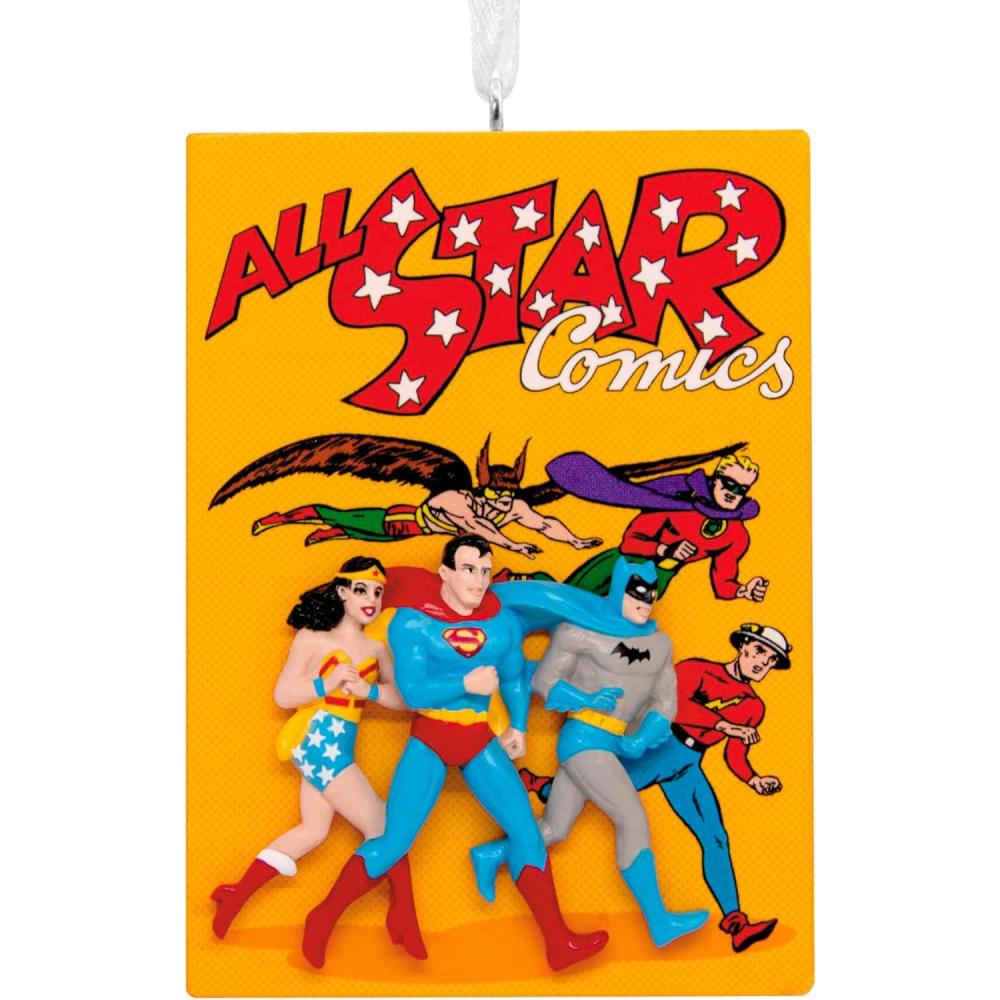 imageHallmark DC Justice League Comic Book Christmas Ornament Super Hero Gifts
