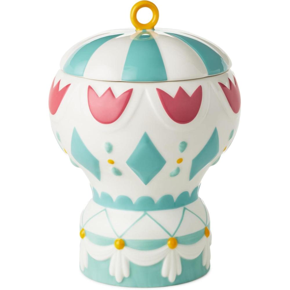imageHallmark Disney Cookie Jar With Sound 10quot Its a Small World Hot Air Balloon Gift for Christmas Birthday Mothers Day